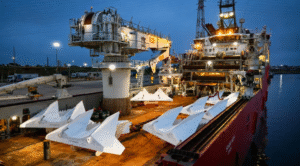 VMOS avanza en Punta Colorada: instalaron cadenas y anclas para el sistema offshore de exportación de petróleo