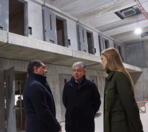 Figueroa recorrió la ampliación de la U11 y destacó el avance del plan de infraestructura para seguridad