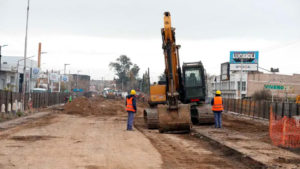 Corte total en un cruce clave de Neuquén por las obras de la Avenida Mosconi