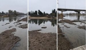 Alivio en la cuenca: las nevadas en la cordillera traen respiro ante la histórica bajante del río Colorado