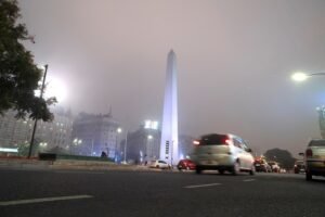 Jornada fresca, con neblina y cielo mayormente nublado: el clima para este lunes en Buenos Aires