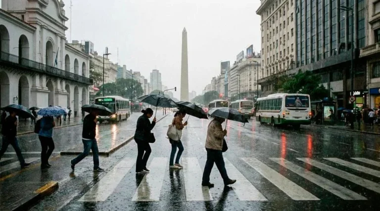 Lluvias aisladas en Buenos Aires: qué dice el pronóstico para este sábado