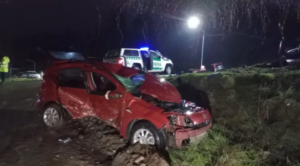 Un grave choque sobre la Ruta 40 dejó seis heridos en El Bolsón