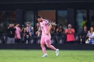 Messi volvió a jugar en medio del dolor y no pudo evitar la eliminación del Inter Miami