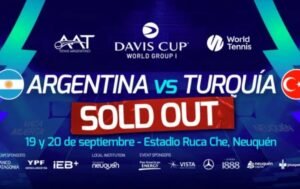Neuquén se prepara para una Copa Davis histórica con entradas agotadas
