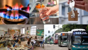 Agosto llega con nuevos aumentos: suben el transporte, los colegios, el gas, el agua y las prepagas
