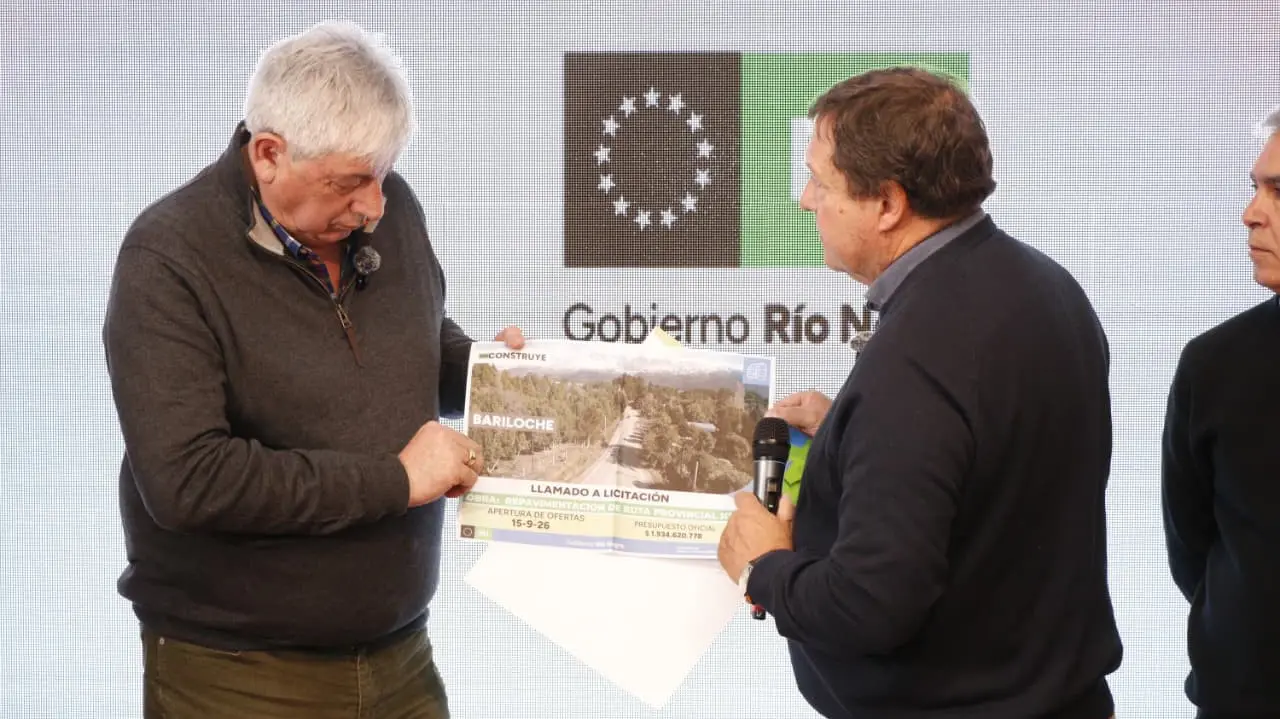Anuncian una obra clave para recuperar la Ruta 82 de Bariloche