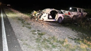 Ruta 22: identificaron a las dos personas que murieron tras el choque frontal cerca de Río Colorado
