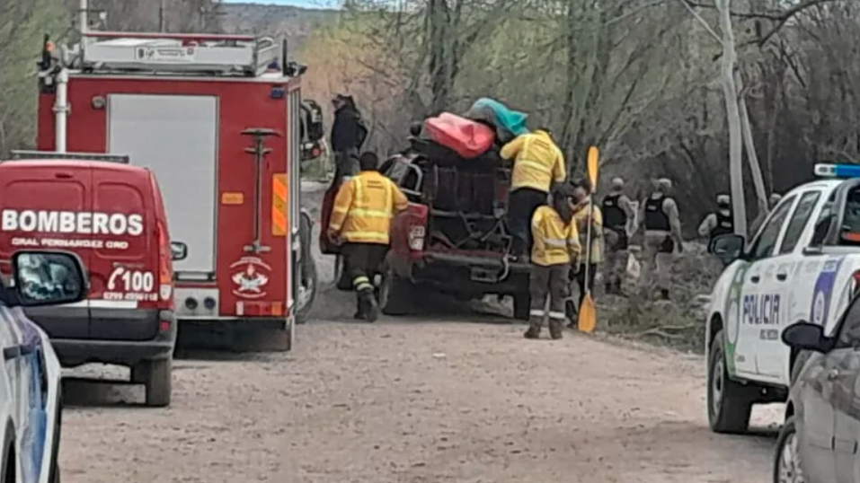 Fernández Oro: encontraron muerto a Gian, el nene de 4 años que cayó a un desagüe