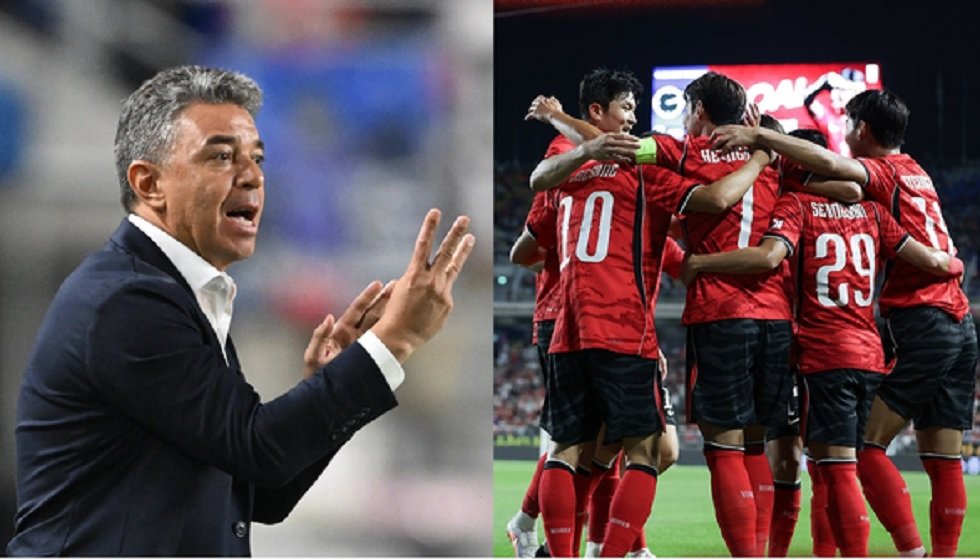 Marcelo Gallardo debutó con una dura derrota como DT de Ecuador: cayó 3-0 contra Corea del Sur