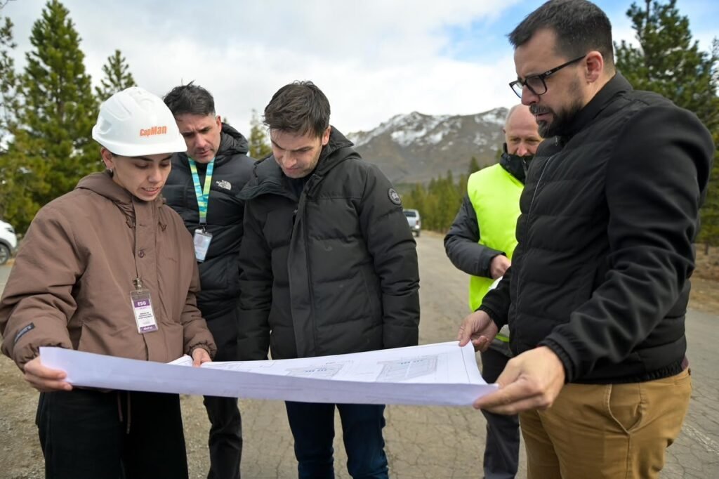 Supervisaron el inicio de la obra del Aeropuerto de Esquel, clave para la conectividad de la Cordillera