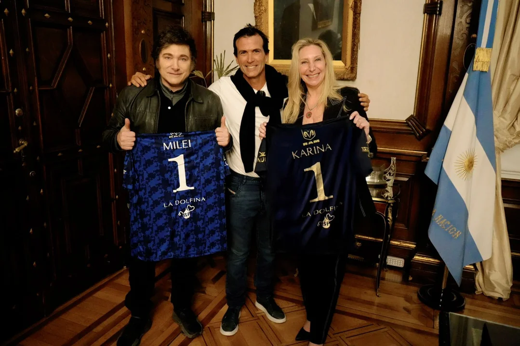 Javier Milei nombró a Adolfo Cambiaso como embajador del deporte argentino