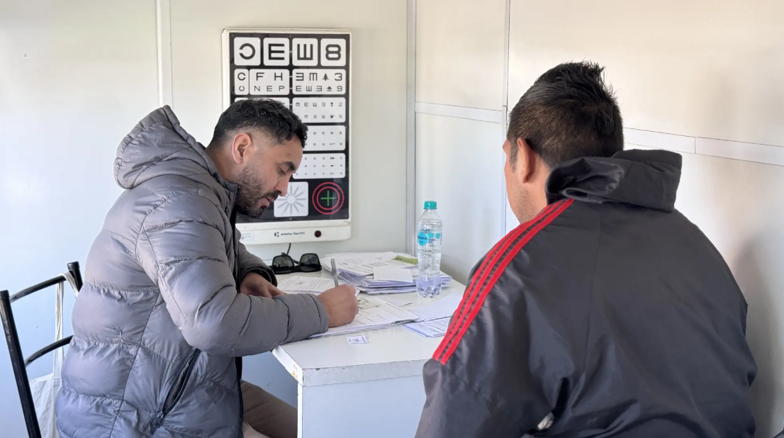 Vacunación, odontología y testeos: los servicios gratuitos que ofrece el Tren 9 de Julio en Río Colorado