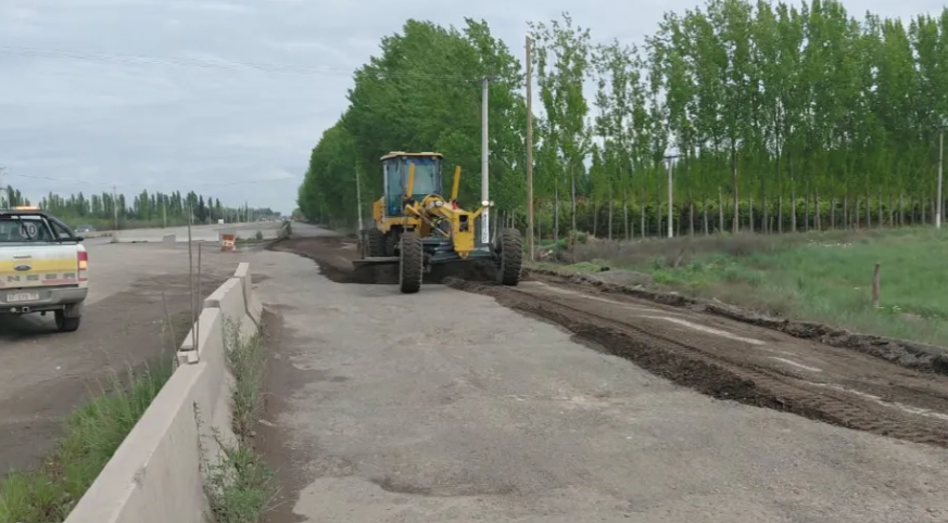 Vialidad Nacional retomó los trabajos en la Ruta 22 tras las lluvias: dónde realizan las reparaciones