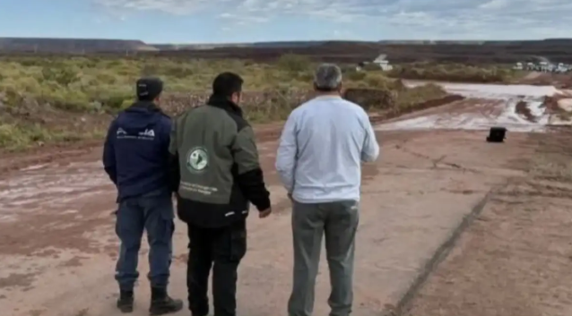 Volvió a cortarse la Ruta Provincial 5 por la crecida del arroyo Carranza