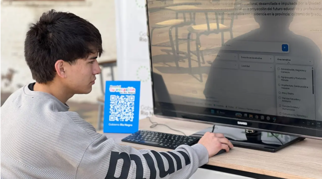 Tu Vocación: la plataforma de Río Negro que reúne la oferta educativa para estudiar después del secundario
