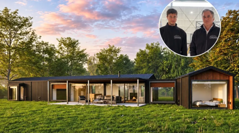 Casas modulares en la Patagonia: una empresa fabrica viviendas en Buenos Aires y las instala en pocos días