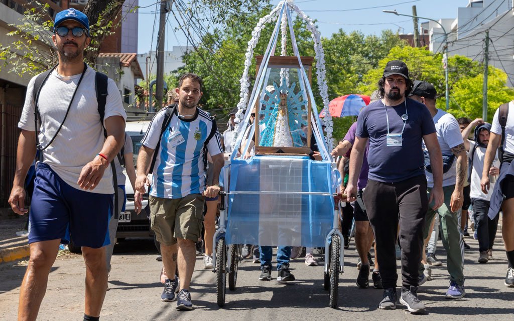 Peregrinación a Luján: más de 2 millones de personas participan de la histórica caminata este fin de semana