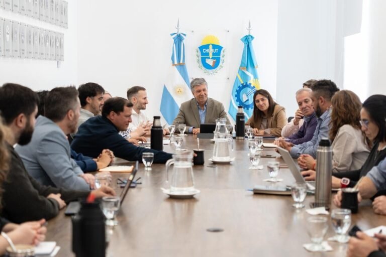 Chubut mantuvo una agenda de trabajo con el BID sobre el financiamiento de obras y proyectos estratégicos para la provincia