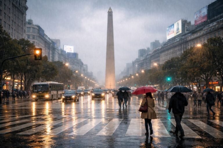 Tormentas fuertes y una máxima de 16°C: así estará el clima este sábado en Buenos Aires