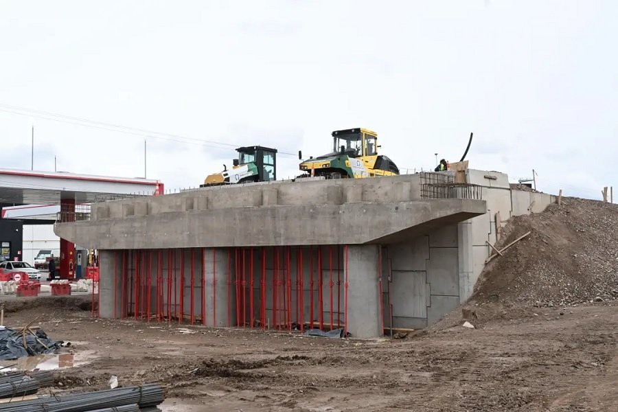 Ingreso a Neuquén: el viaducto de la Avenida Mosconi entra en etapa clave y proyectan terminarlo en diciembre
